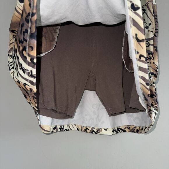 Tail Woman’s Skirt Sz L Brown Animal Print Pickleball Tennis Cheetah Leopard - Picture 7 of 8